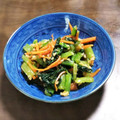 KAKO_KAKO's cooksnap of when they made 小松菜とにんじんのくるみ和え.