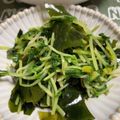 けんよこ's cooksnap of when they made パパッと豆苗とワカメのナムル.