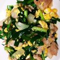 友梨香ママ's cooksnap of when they made 安早旨！豚肉入りニラ玉♪.