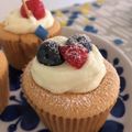 るんるんドレミ's cooksnap of when they made かわいい生シフォンカップケーキの作り方.