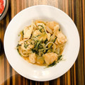 メンミー's cooksnap of when they made 鶏むね肉と水菜のおろしぽん酢炒め.