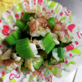 nanahouse1's cooksnap of when they made みょうがとオクラの出汁醤油和え.