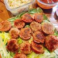 hikajiri's cooksnap of when they made ハンバーグのベーコン巻き.