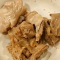 とっとっ豚's cooksnap of when they made 砂肝の銀皮ポン酢.