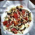 おれにまかせろ's cooksnap of when they made フライパンで！茄子とキノコのチーズ焼き.