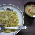 marirr's cooksnap of when they made ☆もやしとキャベツのカルボナーラ☆.