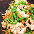 w_mシュウマイ's cooksnap of when they made たっぷりピーマンと豚肉の炒め物.