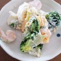 みきんこ✿'s cooksnap of when they made ブロッコリーと海老のごほうび卵サラダ.