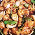 ♬あじさいのレシピ♬'s cooksnap of when they made 酢鶏[ピクルス液再利用].