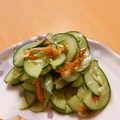 もんしゅしゅ's cooksnap of when they made ごま油香る☆きゅうりと桜えびの酢の物.