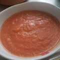 ももち's cooksnap of when they made トマト缶で簡単！トマトと豆乳の冷製スープ.