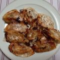 doramaruko's cooksnap of when they made 大葉大量消費！大葉餃子.