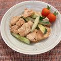 しゅい6's cooksnap of when they made きゅうりと鶏もも肉のサラダ.