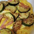 毎日しょっぱい亭's cooksnap of when they made ☆ズッキーニとベーコンのオープンオムレツ.