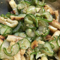 ぽってりん's cooksnap of when they made 油揚げときゅうりの胡麻酢味噌和え.