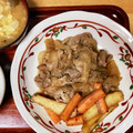 夢叶明子's cooksnap of when they made 生姜焼き定食.