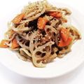 クックE662AA☆'s cooksnap of when they made 旨い!れんこんきんぴら、調味料の黄金比!.