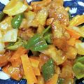 武士魂's cooksnap of when they made 柔らか～い!豚カツ肉でポークケチャップ☆.