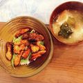 miwayon's cooksnap of when they made トロトロ極めたぶり照り丼　柚子胡椒風味.