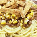 ジョンのお母ちゃん's cooksnap of when they made 簡単☆納豆パスタ.