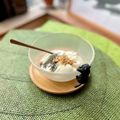 キンプリ's cooksnap of when they made 栄養たっぷり！黒胡麻きなこヨーグルト.