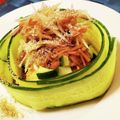 ダッフィーニーうに's cooksnap of when they made 主婦の自宅ランチ、卵豆腐のなめたけ和え.