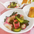 イベ長's cooksnap of when they made 簡単☆タコとわかめときゅうりの酢の物.