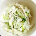 クックGB6431☆'s cooksnap of when they made キャベツ、キュウリと鶏胸肉のドレ和え.