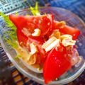 ❤️かわだん❤️'s cooksnap of when they made まるごとトマトのピーナッツ合え.