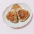 まあまま☆0403's cooksnap of when they made めんつゆで簡単！焼きおにぎり.