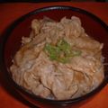Jock's cooksnap of when they made 玉ねぎさんチ（＝産地）の豚丼.