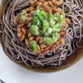saoomin's cooksnap of when they made 暑い夏に★ピリ辛冷やし納豆そば.