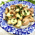 ちーぱっくん's cooksnap of when they made 鶏と長芋の梅しそ炒め.