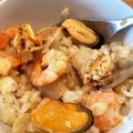 REIMURAKI's cooksnap of when they made 簡単美味しい洋食屋さんのシーフードピラフ.