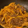 わかちんとシロ's cooksnap of when they made 簡単本格☆旦那が絶賛チンジャオロース.