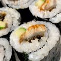 ゆっくん1129's cooksnap of when they made うなきゅう巻き寿司.