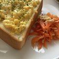 ぐりtoぐら's cooksnap of when they made 超簡単！こんがり卵チーズトースト.