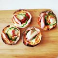 rik_piyo's cooksnap of when they made 餃子の皮アレンジ☆フライパンでミニピザ.