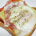 ✾ゆず✾'s cooksnap of when they made 冷凍作りおきOK！目玉焼きトースト.