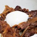 ✾ゆず✾'s cooksnap of when they made 《すき焼きのたれレシピ》牛皿／牛丼♡.
