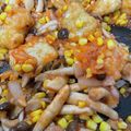 n.k's cooksnap of when they made 市販のナゲットで楽ウマ☆ケチャップ炒め.