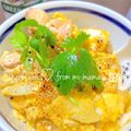 みぃすけママちゃん's cooksnap of when they made フライパンで簡単に卵がとろ〜♡親子丼.