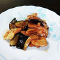 クックMO63WW☆'s cooksnap of when they made 簡単♪鶏胸肉と茄子のオイスター炒め.
