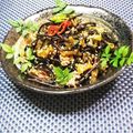 辰夫女子's cooksnap of when they made ひじきと高菜、豚ひき肉の煮物.