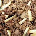 tatsumichi's cooksnap of when they made エリンギと牛肉コマの炒め物.