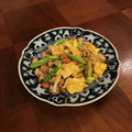 たっくんとワイン's cooksnap of when they made 簡単♪アスパラとウインナーの中華卵炒め★.