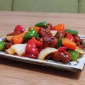 Yukiまむ's cooksnap of when they made 大豆肉のヘルシー酢豚.