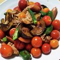 山ばあば's cooksnap of when they made *夏野菜と柔らかササミの爽やか生姜炒め*.