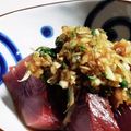 気まぐれ♡雨おんな's cooksnap of when they made 薬味を食べる為に存在している鰹の刺身.