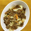 ☆hiroppy☆'s cooksnap of when they made ご飯に合う・うまい！牛こまで肉野菜炒め！.